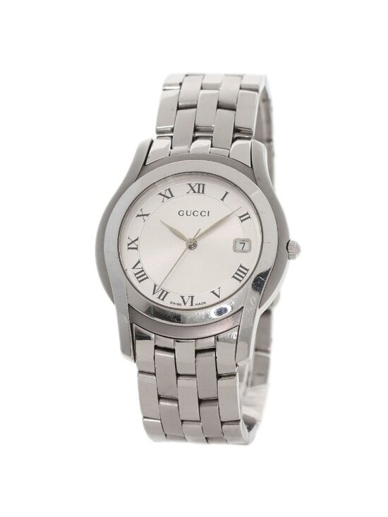 Gucci Round Face Watch SS main image 12